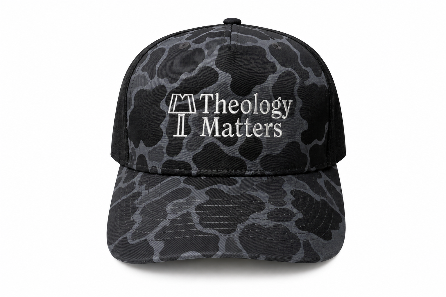 Theology Matters Duck Smoke Camo Hat