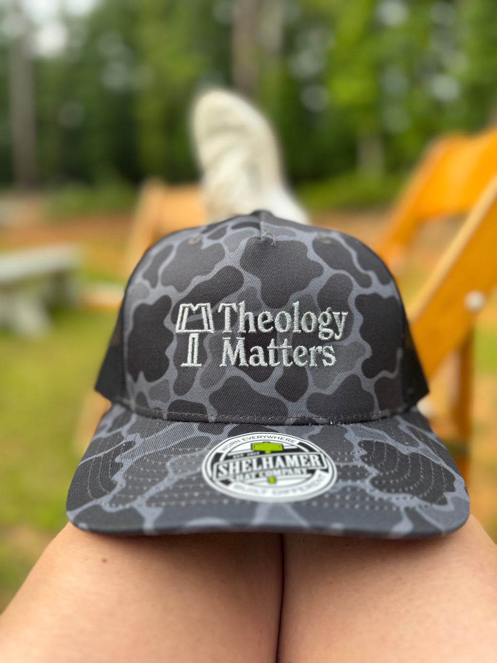Theology Matters Duck Smoke Camo Hat